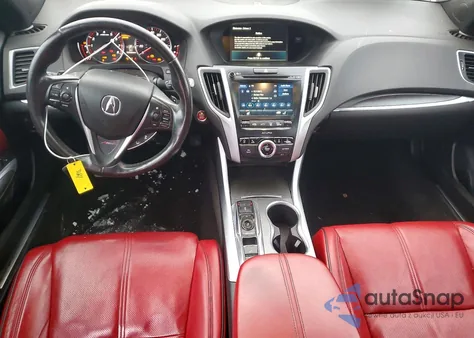 2018 Acura Tlx Tech+A from USA, damaged, VIN 19UUB3F65JA004468